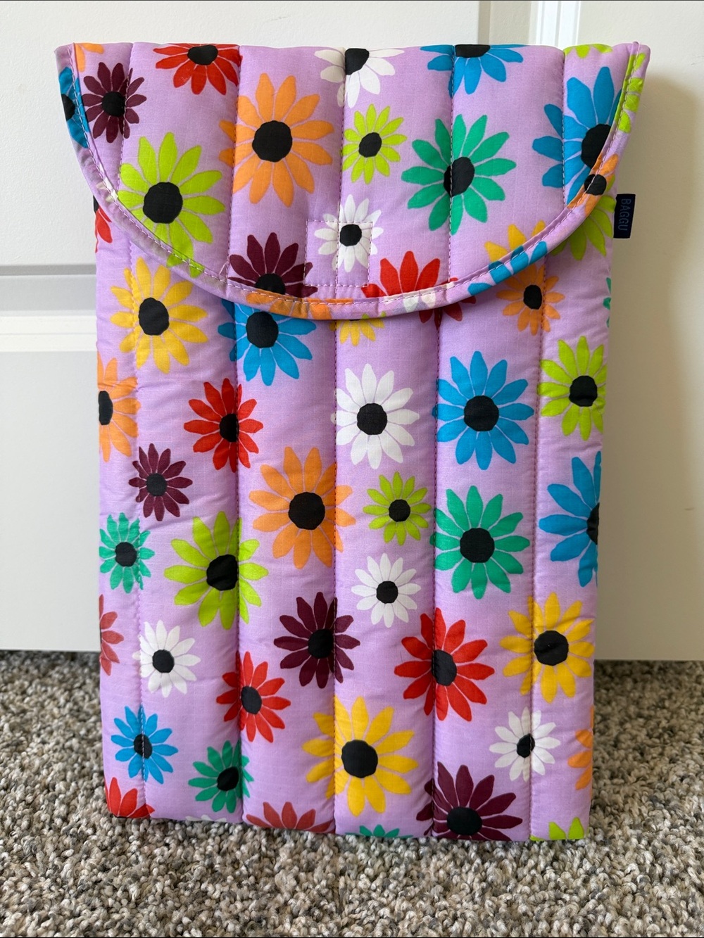 Baggu puffy laptop sleeve